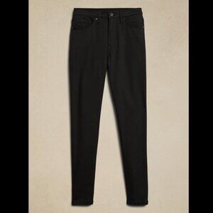 Banana Republic High-Rise Ankle Jean, Black, 2P